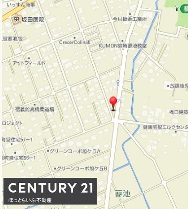 通り沿いに面した景色を一望できる二階建て