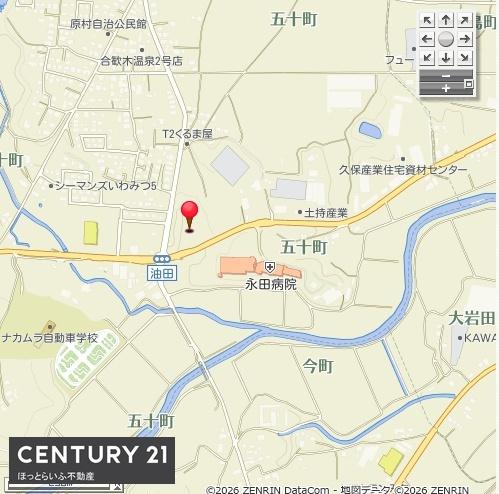 五十町インター付近に広大な面積を誇る土地が登場しました