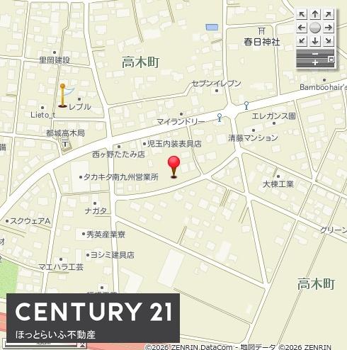 都城市高木町の土地