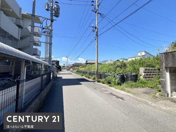 人気の年見町エリアに形の整った宅地が登場しました