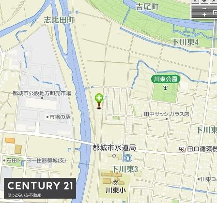 便利な立地にある土地