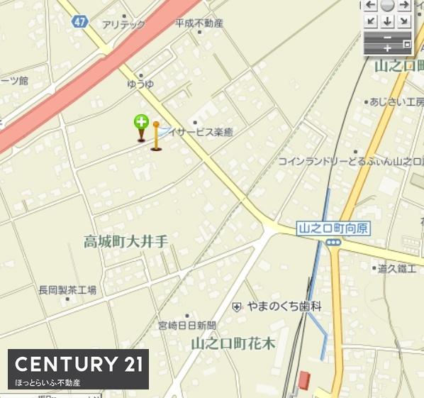 都城市高城町大井手の土地