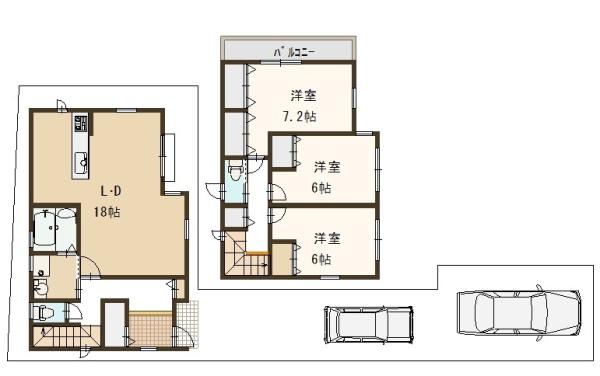 守口市八雲西町３丁目の新築一戸建