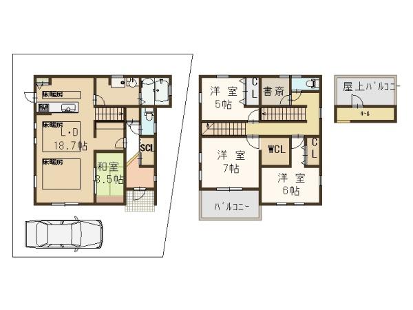 寝屋川市梅が丘２丁目の中古一戸建