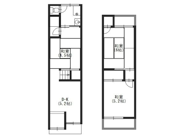 寝屋川市高柳５丁目の中古一戸建て
