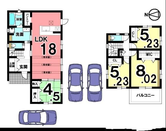 桜井市大字金屋　新築後未入居　1号地/3区画