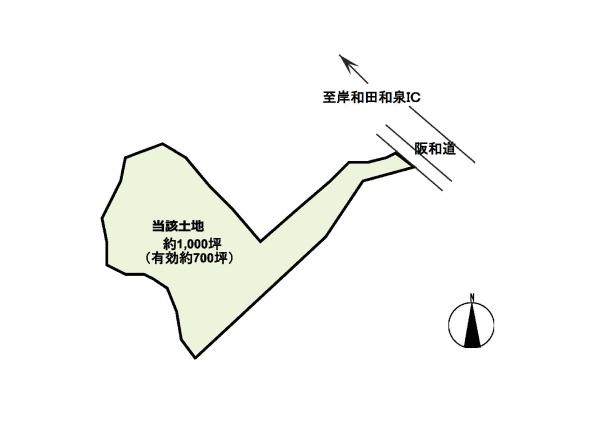 岸和田市稲葉町　売土地