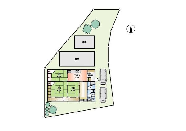 五條市居傳町の中古一戸建