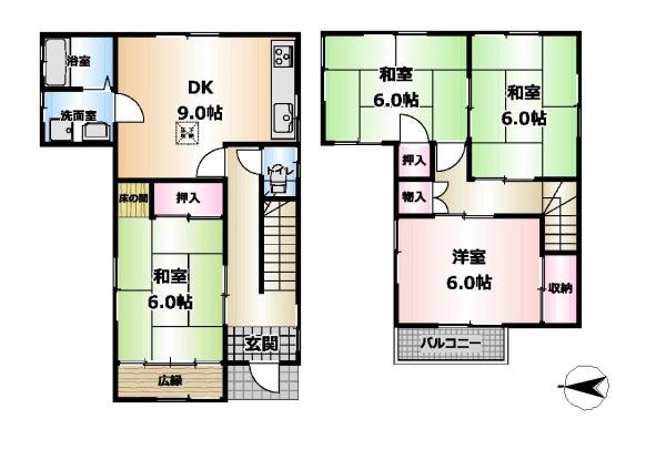 御所市大字元町　中古戸建