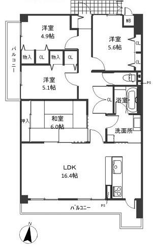 ダイアパレス大和八木　中古マンション