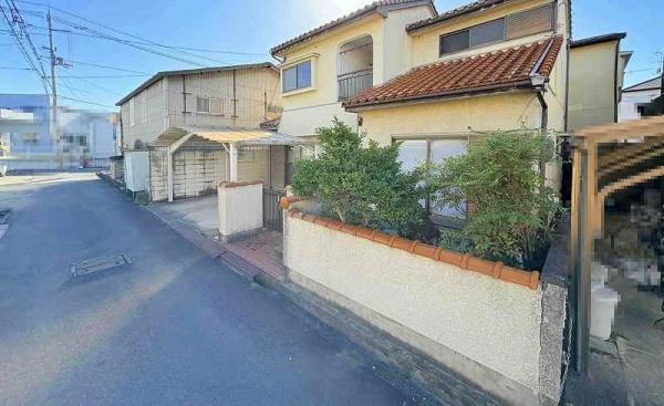 橿原市曲川町7丁目の土地(前面道路含む現地写真)