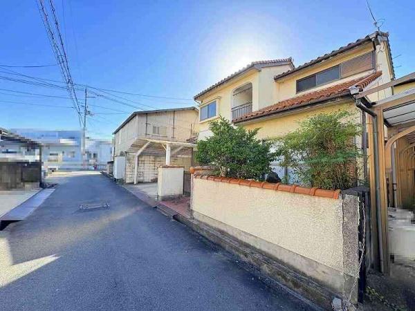 橿原市曲川町7丁目の土地(現地土地写真)