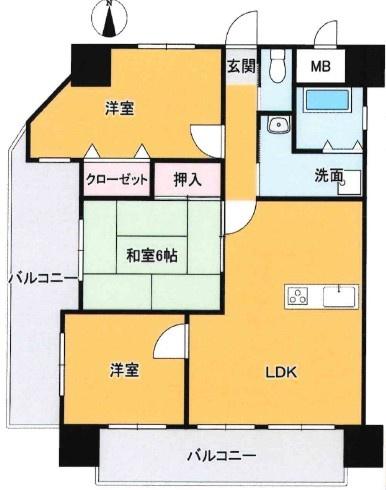 クレール郡山筒井中古マンション