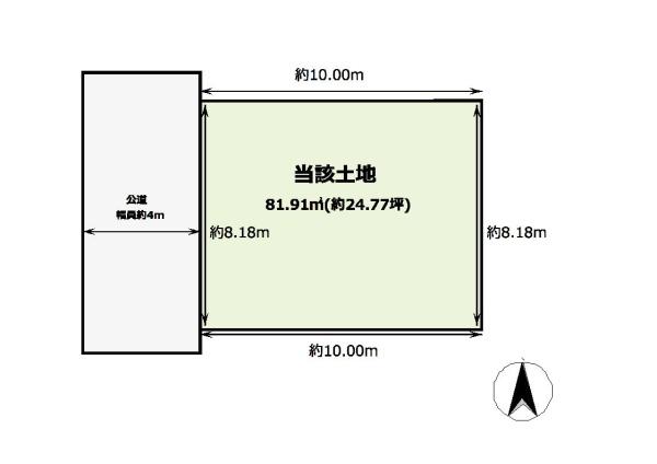 橿原市雲梯町の土地