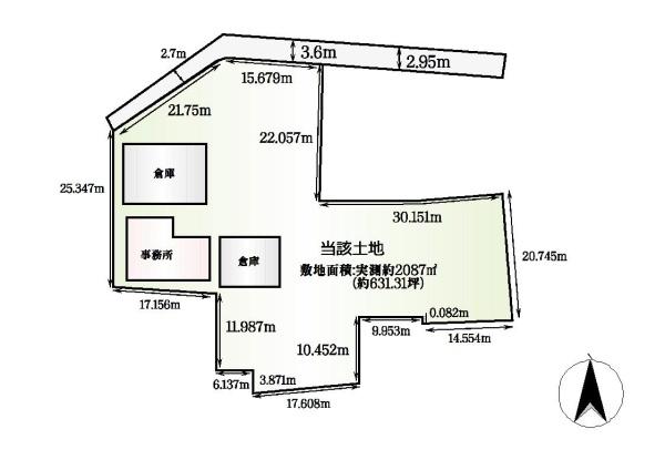 磯城郡川西町大字唐院の売土地
