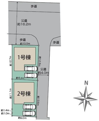 天理市前栽町1号棟　新築戸建