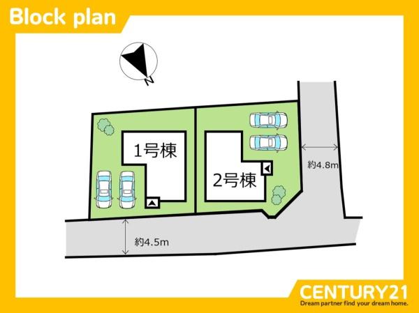 福津市西福間3丁目　2号棟　全4棟