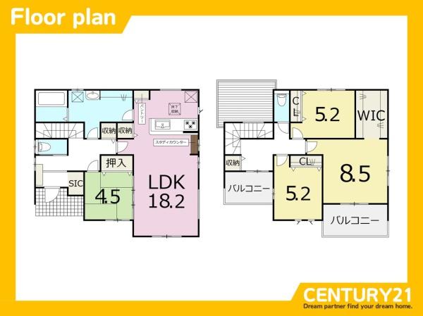 福津市宮司6丁目6期　2号棟　全2棟