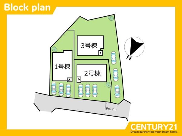 福津市福間南5丁目5期　3号棟　全3棟