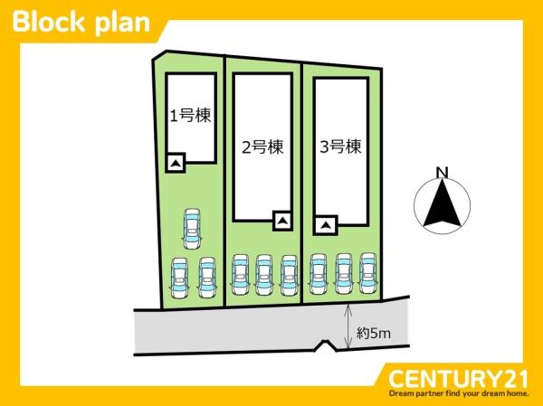直方市溝堀1丁目第1　3号棟　全3棟