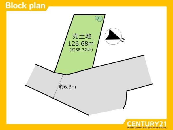 福岡市東区若宮2丁目の土地(間取り)
