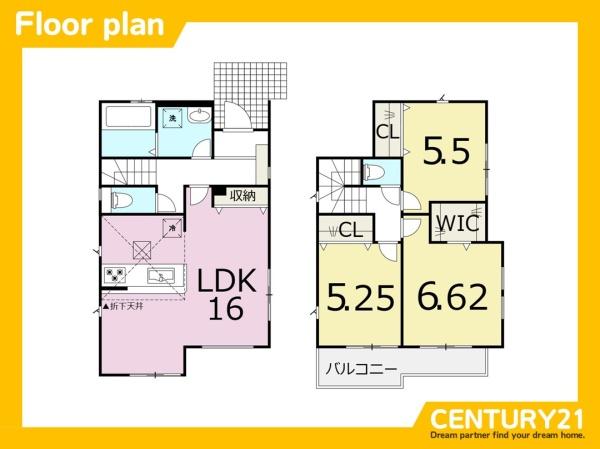 粕屋町内橋東1丁目 全1棟(間取り)