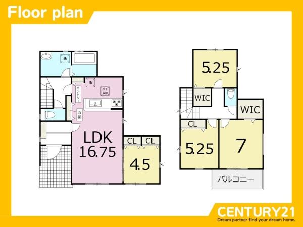 東区香椎駅東1丁目2期 1号棟 全2棟(間取り)