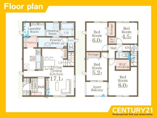 飯塚市椿　1号棟　全4棟