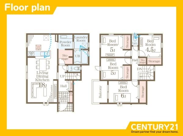 遠賀郡水巻町頃末北3丁目第三　3号棟　全3棟