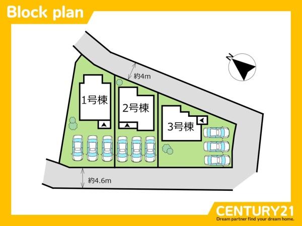 遠賀郡水巻町頃末北3丁目第三　2号棟　全3棟