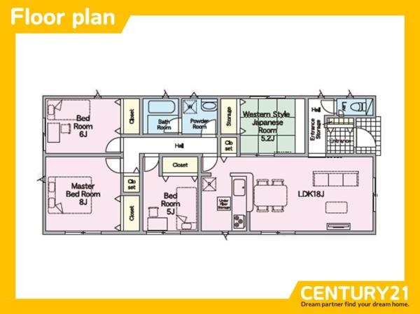 須恵町新原第5　2号棟　全3棟