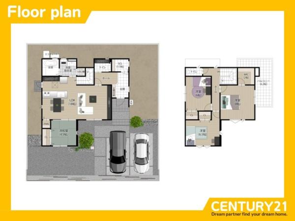 糸島市神在東3丁目　1号棟　全4棟