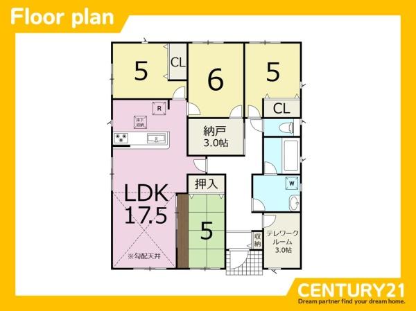 福津市津屋崎3丁目第30　1号棟　全2棟