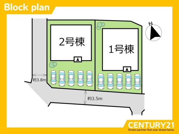 福津市津屋崎3丁目第30　1号棟　全2棟