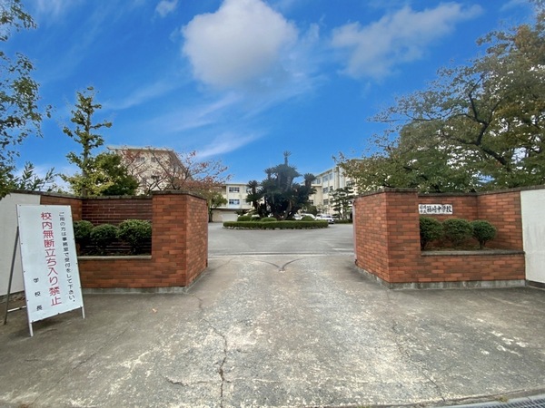 福岡市東区筥松４丁目の土地(福岡市立箱崎中学校)