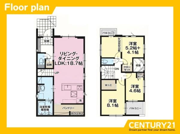 北九州市小倉北区井堀3丁目2期　1号棟　全2棟