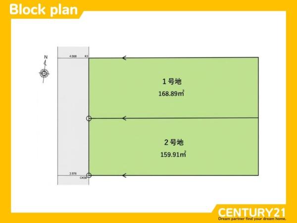北九州市小倉北区山門町　1号地　全2区画