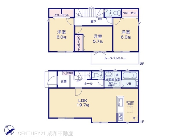 名古屋市中川区かの里１丁目の新築一戸建