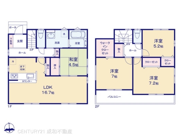 弥富市平島町東勘助の新築一戸建