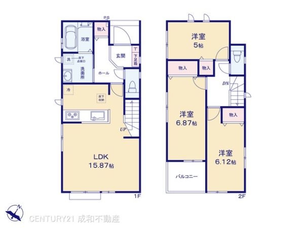 名古屋市港区惟信町６丁目の新築一戸建