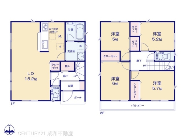 海部郡蟹江町桜３丁目の新築一戸建