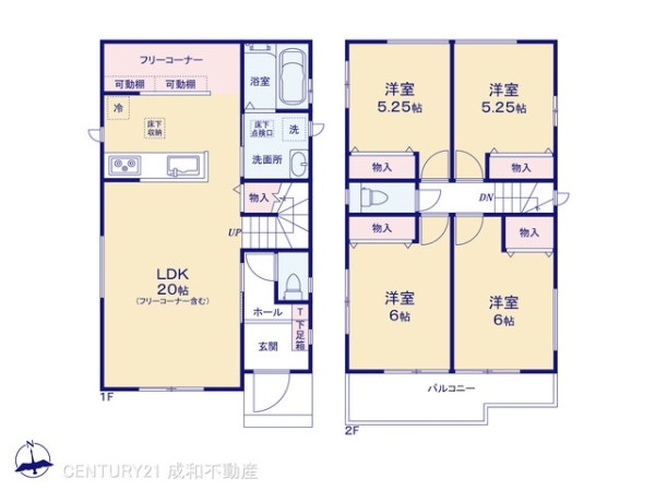 愛西市西保町西川原の新築一戸建