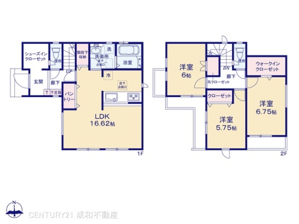 岡崎市真伝町字魂場の新築一戸建