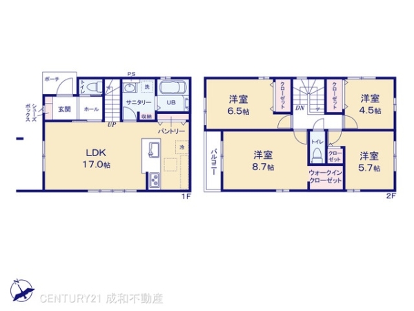 小牧市藤島２丁目の新築一戸建