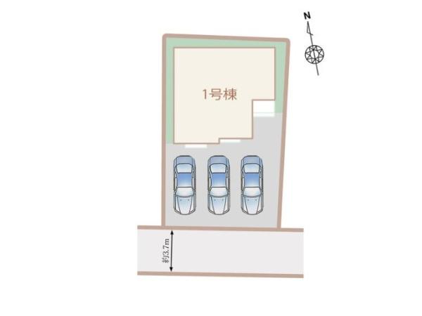 岩倉市鈴井町北新溝廻間の新築一戸建