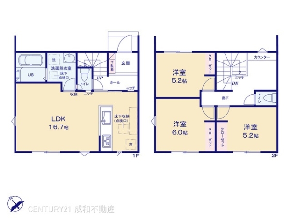 小牧市藤島町居屋敷の新築一戸建