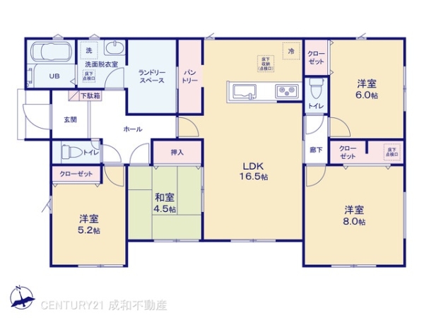 一宮市西五城字宮西の新築一戸建