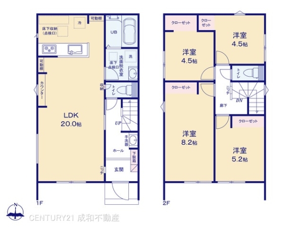 一宮市浅井町尾関字同者の新築一戸建