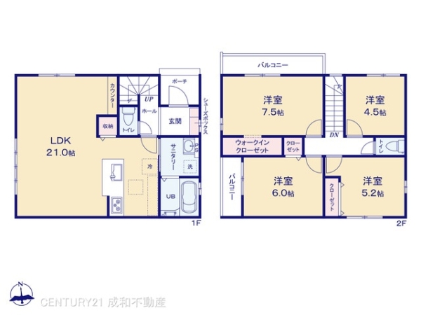 犬山市大字橋爪字下前田の新築一戸建