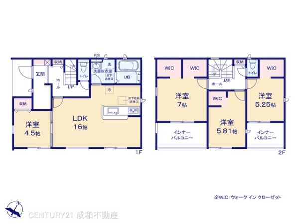 豊川市平井町西野地の新築一戸建